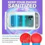 UV Phone Sanitizer Smartphone Sterilizer Portable Cell Phone Cleaner UV Light Disinfection Box with Aromatherapy Function for iOS Android Devices, Masks, Keys UV Phone Sanitizer Smartphone Sterilizer Portable Cell Phone Cleaner UV Light Disinfection Box with Aromatherapy Function for iOS Android Devices, Masks, Keys