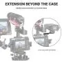 SMALLRIG Cold Shoe Extension Outrigger Hot Shoe Mount Adapter for Microphone, EVF and Camera Accessories - 2044 SMALLRIG Cold Shoe Extension Outrigger Hot Shoe Mount Adapter for Microphone, EVF and Camera Accessories - 2044