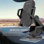 Maxboost DuraHold Series Car Phone Mount for iPhone 11 Pro Max Xs XR X 8 7 Plus SE,Galaxy S20 Ultra S10 S10+ S10e,Note 10,LG,Huawei,Pixel,Moto[Washable Sticky Gel Pad/Extendable Holder Arm (Upgrade)]
