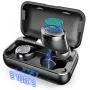 True Wireless Earbuds, VANKYO X200 Bluetooth 5.0 Earbuds in-Ear TWS Stereo Headphones with Smart LED Display Charging Case IPX8 Waterproof 120H Playtime Built-in Mic with Deep Bass for Sports Work True Wireless Earbuds, VANKYO X200 Bluetooth 5.0 Earbuds in-Ear TWS Stereo Headphones with Smart LED Display Charging Case IPX8 Waterproof 120H Playtime Built-in Mic with Deep Bass for Sports Work