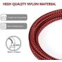 iPhone Charger Cable Aione iPhone Charger Cord Fast Charging 4Pack [3/6/6/10FT] MFi Certified Lightning Cable iPhone Cable Nylon Charger for iPhone 11 Pro Max XS SE2020 XR X 8 Plus 7 6 6s 5 iPad