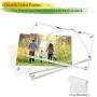 Boxalls 3.5x5 Inches Acrylic Picture Frames- 5 Pack, Desktop Frameless Photo Frames with Magnetic, Double Sided Transparent (5 Pack) Boxalls 3.5x5 Inches Acrylic Picture Frames- 5 Pack, Desktop Frameless Photo Frames with Magnetic, Double Sided Transparent (5 Pack)