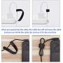 Honyear Pack of 20 Reusable Cord Organizer Keeper Holder, Fastening Cable Ties Straps for Earbud Headphones Phones Electronics Electrical Computer PC Wire wrap Management