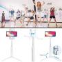 Selfie Stick with Light, 3 in 1 Lightweight Aluminum Alloy Extendable Selfy Sticks Tripod with Wireless Remote Shutter,Compatible with iPhone Xs max XR X 11 8 7 6s Plus,Galaxy S10 9 8 and More