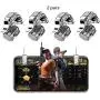 Onyehn 2Pairs Upgraded Version Metal Button Smart Phone Game Trigger L1 R1 Shooter Gamepad Joysticks Shooting Game for PUGB Controller Game Pad Accessories Onyehn 2Pairs Upgraded Version Metal Button Smart Phone Game Trigger L1 R1 Shooter Gamepad Joysticks Shooting Game for PUGB Controller Game Pad Accessories