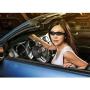 Wireless Bluetooth Sunglasses Anti-ray Stereo 4.1 Music Bluetooth Headphones for Men Support Both Headset and Hands-Free for All Kinds of Cell Phones (Black-Gray)