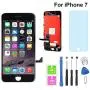 for iPhone 7 Screen Replacement Black 4.7" LCD Display Touch Screen Digitizer Assembly Kit with Free Repair Tools (iPhone 7 Black) for iPhone 7 Screen Replacement Black 4.7" LCD Display Touch Screen Digitizer Assembly Kit with Free Repair Tools (iPhone 7 Black)