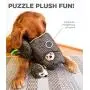 Outward Hound Hide A Squirrel Plush Dog Toy Puzzle