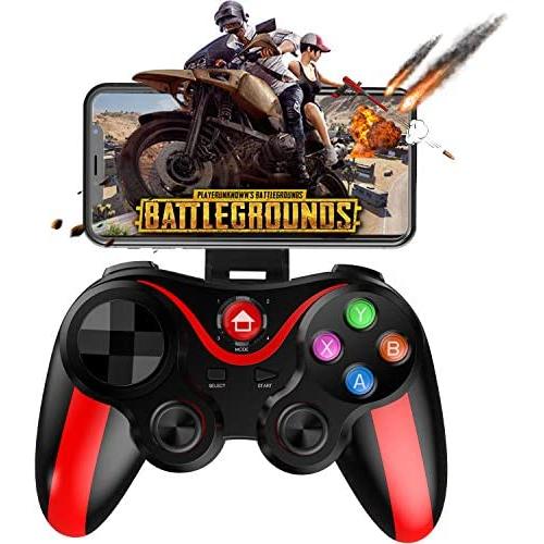 Mobile Controller for PUBG/COD, Megadream Mobile Gamepad Wireless Game Controller Joystick for Android Phone & Tablet, Key Mapping, Shooting Fighting Racing Game