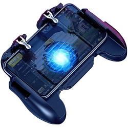 SONGVEN Mobile Controller & Cooling Fan & Battery for PUBG Mobile Game Controller Joystick Mobile Gaming Trigger for Android Controller Mobile Gamepad Phone Game Controller Joypad (2000 mAh)