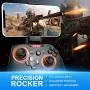 Mobile Matte Game Controller, Tonitrus Wireless Bluetooth Gamepad Joystick Game Controller for TPS Compatible VR iOS Android Mobile Phone PC Android TV Box and Pad (Black) Mobile Matte Game Controller, Tonitrus Wireless Bluetooth Gamepad Joystick Game Controller for TPS Compatible VR iOS Android Mobile Phone PC Android TV Box and Pad (Black)
