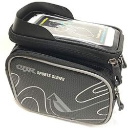 Three pocketsTrek Bike Accessories, Mountain Bike Bag Bicycle Bag Top Tube Bicycle Bag Mobile Phone Holder 6.2" Below