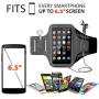 Waterproof Armband for Cell Phone Running iPhone 11 Pro Max Xs Xr X 8 7 6 Plus/Samsung Galaxy,Runner Armband Phone Holder for Workout/Sports/Exercise/Fitness/Jogging/Gym Arm Case Fingerprint Touch ID