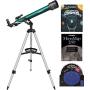 Orion Observer II 60mm AZ Refractor Telescope Starter Kit