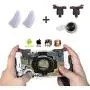 PASNOWFU PUBG Mobile Trigger Mobile Game iOS & Android Controller, Aim Trigger Fire Buttons L1R1 Shooter Sensitive Joystick 【Two Buttons + Gamepad + Finger Sleeve + Joystick】 PASNOWFU PUBG Mobile Trigger Mobile Game iOS & Android Controller, Aim Trigger Fire Buttons L1R1 Shooter Sensitive Joystick 【Two Buttons + Gamepad + Finger Sleeve + Joystick】