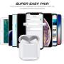 TOZO T6 True Wireless Earbuds Bluetooth Headphones Touch Control with Wireless Charging Case IPX8 Waterproof TWS Stereo Earphones in Ear Built in Mic Headset Premium Deep Bass for Sport White TOZO T6 True Wireless Earbuds Bluetooth Headphones Touch Control with Wireless Charging Case IPX8 Waterproof TWS Stereo Earphones in Ear Built in Mic Headset Premium Deep Bass for Sport White