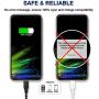 iPhone Charger,Aqualief Lightning Cable 3/3/3/6/6/10FT 6Pack Nylon Braided USB Charging Cable Compatible with iPhone 11/11 Pro Max/XS MAX/XR/XS/X/8/7/Plus/6S/iPad