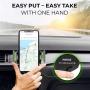 Universal Air Vent Car Phone Mount Holder - Updated Version by Mongoora - for Any Smartphone - Car Cell Phone Holder - Vent Phone Holder - Car Vent Mount - Air Vent Mount Holder - for Women Men.