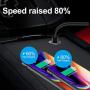 USB Car Charger,Bralon Mini 24W/4.8A Dual USB Fast Car Charger Flush Fit Compatible with iPhone 11/11 Pro/XS/Xr/X/8 7 6 S Plus,Galaxy Note S10 S9 S8 S7,iPad,Mp3&More
