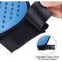 xjzx [Upgrade Version 2PCS Pet Grooming Glove - Gentle Deshedding Brush Glove - Efficient Pet Hair Remover Mitt - Massage Tool with Enhanced Five Finger Design - Perfect for Dogs & Cats, Blue xjzx [Upgrade Version 2PCS Pet Grooming Glove - Gentle Deshedding Brush Glove - Efficient Pet Hair Remover Mitt - Massage Tool with Enhanced Five Finger Design - Perfect for Dogs & Cats, Blue