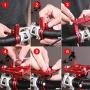 Enrilior GUB Mountain Bicycle Motorcycle Mobile Phone Camera Holder Mount Bracket Cycling (Red)
