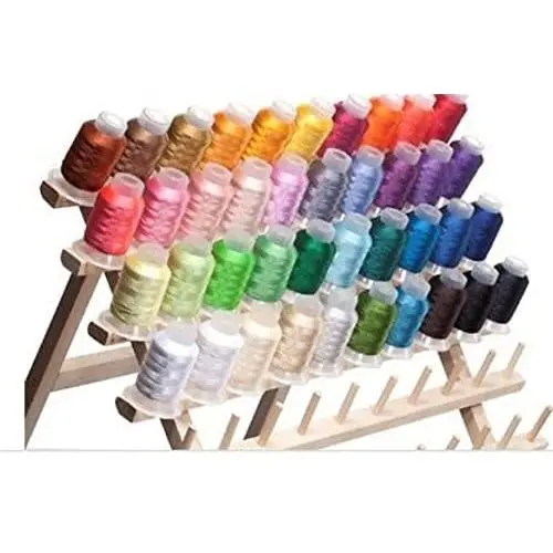 40 Spools Polyester Embroidery Machine Thread 40 Spools Polyester Embroidery Machine Thread