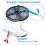 WenTop LED Strip Lights Kit SMD 5050 16.4 Ft (5M) RGB WiFi Wireless Smart Phone Controlled Strips Light Works with Android and iOS, IFTTT, Google Assistant and Alexa