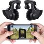Qoosea Mobile Game Controllers Triggers Gamepad L1 R1 Sensitive Shoot Aim Joysticks Physical Buttons for PUBG/Knives Out/Rules of Survival for 4.5" to 6.5" Android iOS Phones