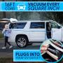 Portable Car Vacuum Cleaner: High Power Corded Handheld Vacuum w/ 16 Foot Cable - 12V - Best Car & Auto Accessories Kit for Detailing and Cleaning Car Interior