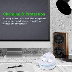 Charger Station, COSOOS Earbuds Charging Case Replacement, Charger Box Replacement Compatible with Samsung Galaxy Buds, 2020 Galaxy Buds+(White)