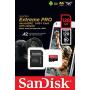 SanDisk Extreme Pro SDXC UHS-I U3 A2 V30 128GB + Adapter, SDSQXCY-128G-GN6MA