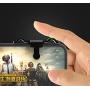XBERSTAR Game Fire Button Aim Key Smart Phone Mobile Gaming Trigger Joystick Grip Joypad Holder Extended Handle C1 Shooter Controller (2pcs Gaming Trigger+Controller)