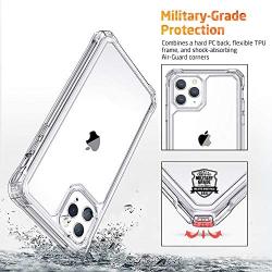 ESR Air Armor Case for iPhone 11 Pro Max Case, [Shock-Absorbing] [Scratch-Resistant] [Military Grade Protection] Hard PC + Flexible TPU Frame, for The iPhone 11 Pro Max (2019 Release), Clear