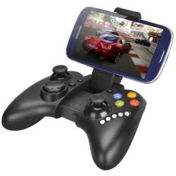 Megadream Wireless Android Game Controller Gamepad Joystick with Clamp Holder for Samsung Galaxy S9 S8 S7 S6 Note 9 8, Sony Xperia, HTC One, LG, Moto, Google, Nokia Lumia, Tablets PC, Max 6 inch Black