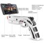 DoinMaster Bluetooth Gamepad Shooting AR Gun Joystick for Android iOS Phone iPhone iPad AR Game Controller with Motor Vibration