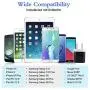 USB Wall Charger, Hootek USB Plug 5-Pack 1A/5V USB Wall Charger Box Charging Block Cube Brick Compatible iPhone 11 XS X 8 7 6S Plus, iPad, Samsung S20 S10e S9 S8, LG, HTC, Moto, Android Phone Charger