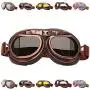 Peicees Vintage Helmet Goggles Motorcycle Goggles Bike Motorcross Pilot Goggle Peicees Vintage Helmet Goggles Motorcycle Goggles Bike Motorcross Pilot Goggle