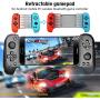 RONSHIN Gamepad Controller-Wireless Bluetooth Game Controller Telescopic Gamepad Joystick for Samsung Xiaomi Huawei Android Phone Pc Red Blue Gifts for Men