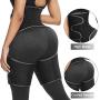 yingyi Butt Lifter Thigh Trimmer,High Waist Trimmer and Thigh Trainer for Women,3 in 1 Weight Loss Butt Lifter Waist Trainer Shaping Slimming Support,Hips Belt Trimmer Body Shaper XL Black