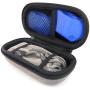 Hard Case for The Alivecor Kardia Mobile EKG/KardiaMobile 6L | Home Heart Monitor Health Machine| Portable Travel on The go Safety| Velvet Protective Pouch with Extra Day & Night Pill Organizers