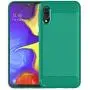 Muokctm Samsung Galaxy A10E Case, with Tempered Glass Screen Protector, Slim Soft TPU Protective Rubber Bumper Case Cover for Samsung Galaxy A10E Phone (Green)