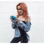 Zink Polaroid Snap Touch Portable Instant Print Digital Camera with LCD Touchscreen Display (Blue)