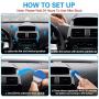 Phone Grip for Socket Holder, pop-tech 2 Pack Silicone Car Phone Mount Adhesive for Collapsible Grip & Stand with 3M Adhesive Replacement for Car Dashboard, Desk, Wall, Home, Office and More Blue