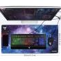 VicTsing [30% Larger] Extended Gaming Mouse Pad with Stitched Edges, Long XXL Mousepad (31.5x15.7In), Desk Pad Keyboard Mat, Non-Slip Base, Water-Resistant, for Work & Gaming, Office & Home, Galaxy