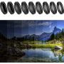 Neewer 37mm Clip-on ND 2-400 Cellphone Camera Lens Filter Kit: Adjustable Neutral Density Filter with Phone Clip for iPhone X 8 plus 7 Plus 7 6 6S Plus Samsung HTC Motorola iPad and Other Smartphones