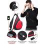KAKA Sling Bag,Crossbody Backpack Shoulder Bag Travel With USB Charging Port
