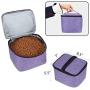 Teamoy Double Layer Dog Travel Bag with 2 Silicone Collapsible Bowls, 2 Food Carriers, 1 Water-Resistant Placemat, Pet Supplies Weekend Tote Organizer Teamoy Double Layer Dog Travel Bag with 2 Silicone Collapsible Bowls, 2 Food Carriers, 1 Water-Resistant Placemat, Pet Supplies Weekend Tote Organizer