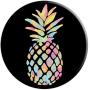 Pineapple Watercolor Summer Beaches Tropical Fruit Pineapple PopSockets Grip and Stand for Phones and Tablets