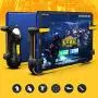 PUBG Ipad Trigger Controller Capacitance L1R1 Fire Aim Button Gamepad Joystick for Ipad Tablet Phone FPS Game Accessories (Yellow) PUBG Ipad Trigger Controller Capacitance L1R1 Fire Aim Button Gamepad Joystick for Ipad Tablet Phone FPS Game Accessories (Yellow)