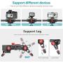 Neewer Motorized Camera Slider, 31.5-inch 2.4G Wireless Control Carbon Fiber Track Rail with Mute Motor/Time Lapse Video Shot/Follow Focus Shot/120 Degree Panoramic Shot for DSLRs, Load up to 22 lbs